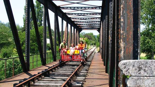 Vélorail du Périgord Vert