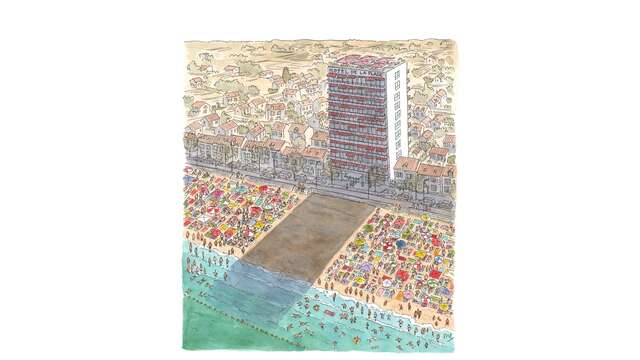 Vernissage de l'exposition "Martin Etienne : Regards Humoristiques sur la ville"