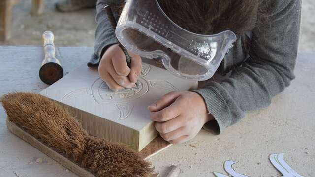 Atelier sculpture sur le thème d'Halloween !