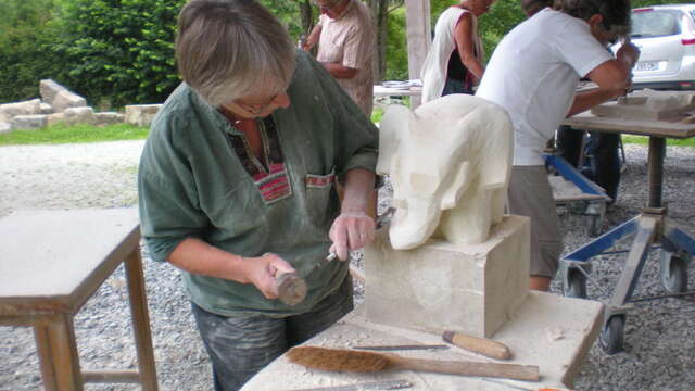 Stage de sculpture avec Erick Storch