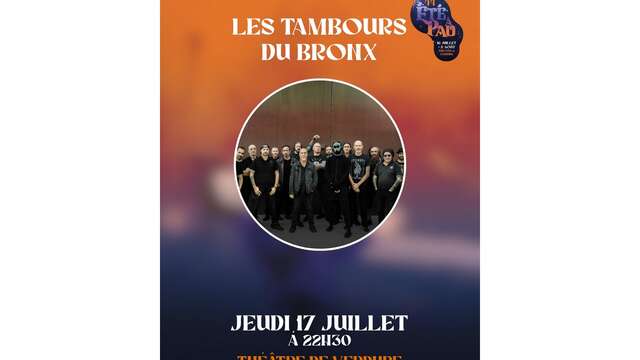 Été à Pau 2025 : Les Tambours du Bronx / Sun