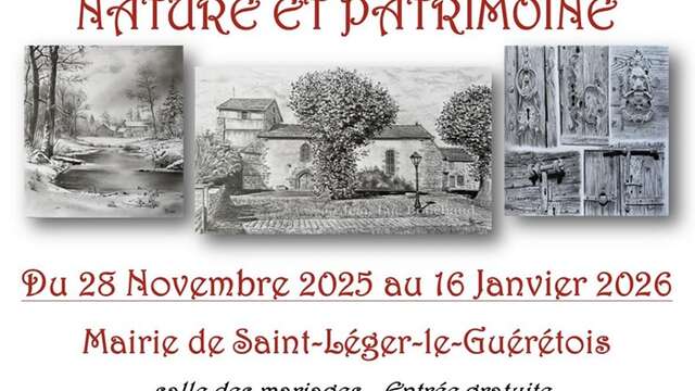 Exposition de Jean-Luc Bouchaud : Nature et Patrimoine
