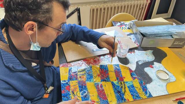 Exposition de mosaïques