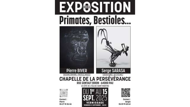 Exposition: Primates, Bestioles...
