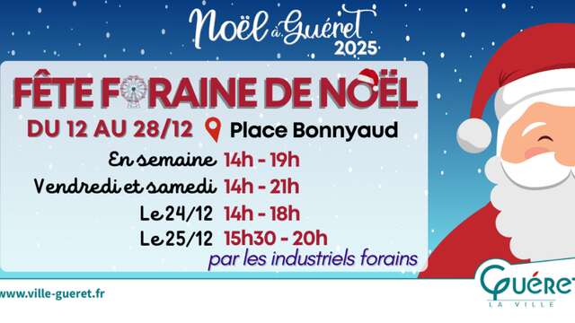 Fête foraine de Noël