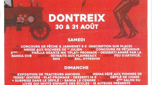 Fête Patronale de St Julien à Dontreix