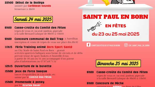 Fêtes de ST PAUL EN BORN