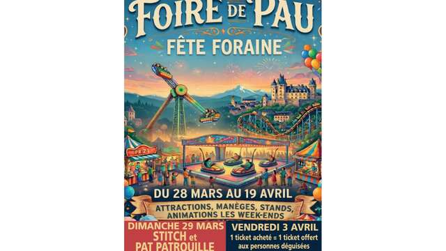 Fête foraine de Pau