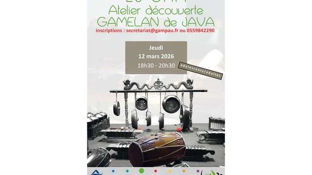 Atelier découverte GAMELAN