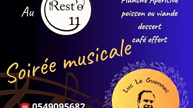 Soirée musicale au Resto 11