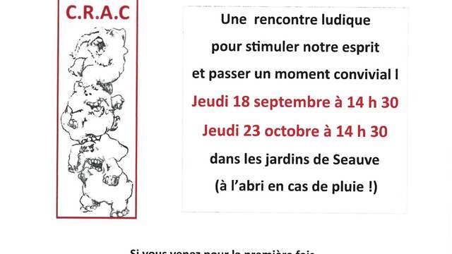 CRAC : Après-midi jeux de stratégie