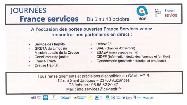 JOURNEES FRANCE SERVICES