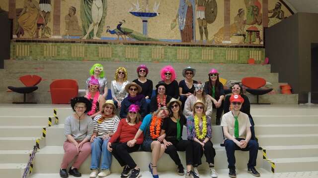 Flashmob - 10 ans de la médiathèque Aqua Libris !