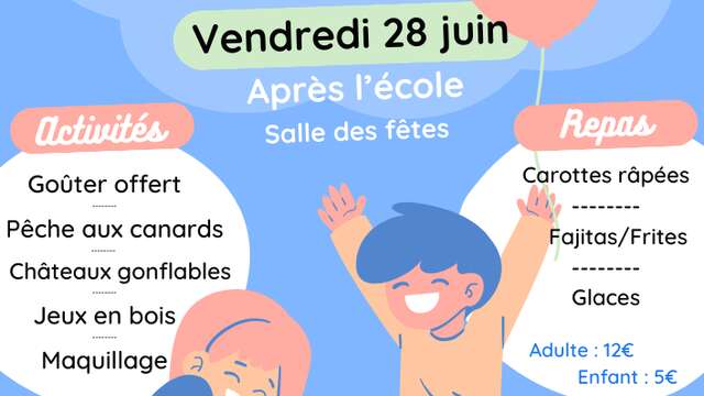 Kermesse de l'école de PONTENX-LES-FORGES