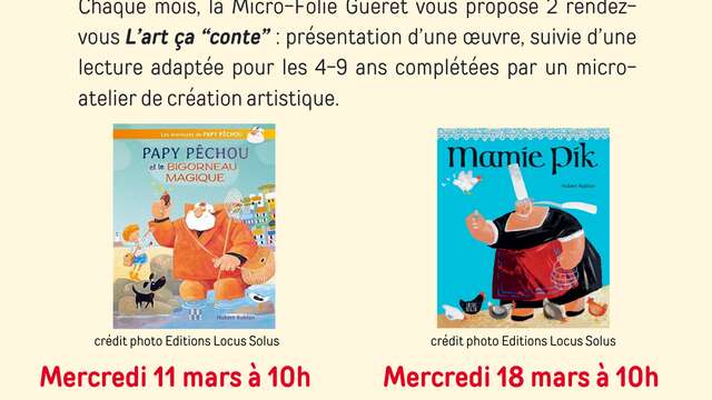 L'art ça conte - Papy pêchou et le bigorneau magique