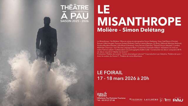Théâtre à Pau - Le Misanthrope