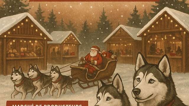 Marché de Noël - Husk'in Creuse