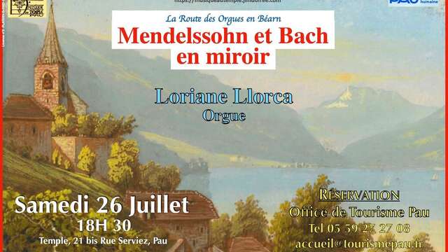 Orgue - Mendelssohn et Bach en miroir.