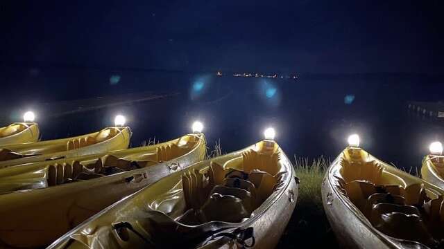 Nocturne en canoë