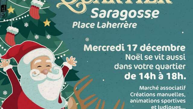 Noël à Pau : Quartier Saragosse