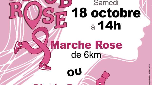 OCTOBRE ROSE : Marche Rose de 6km ou Dictée Rose