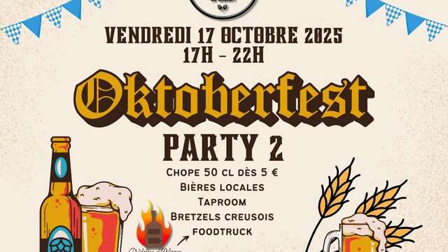 Oktoberfest party 2 à la Brasserie des Monts de Guéret !