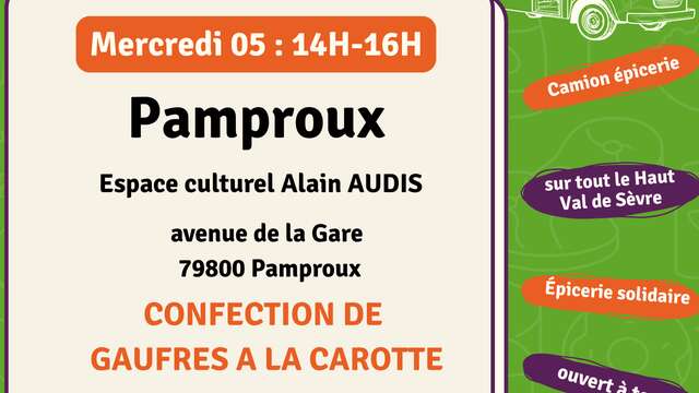 Tournée de l'Epicerie du Val à Pamproux