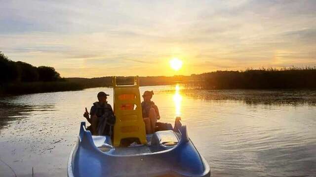 Pédalo Apéro au coucher du soleil
