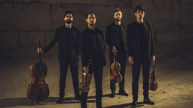 Festival du Haut Limousin - Concert - Mozart & Korngold - Quatuor Agate & Théo Fouchenneret