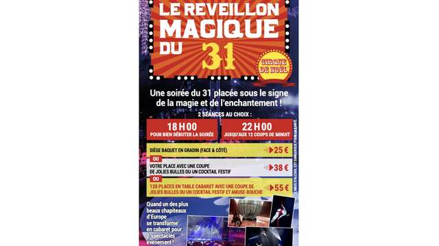 Réveillon magique du 31