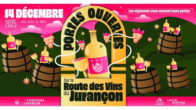 Portes ouvertes sur la route des vins du Jurançon