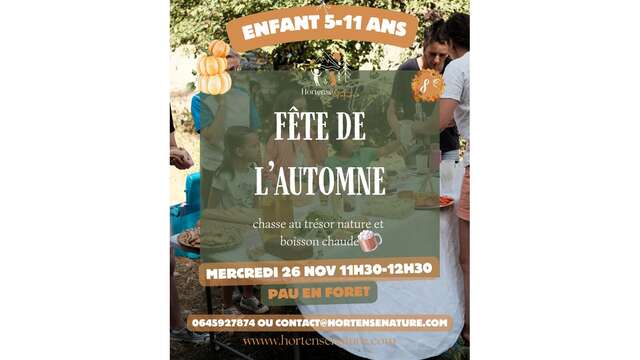fête de l'automne enfants