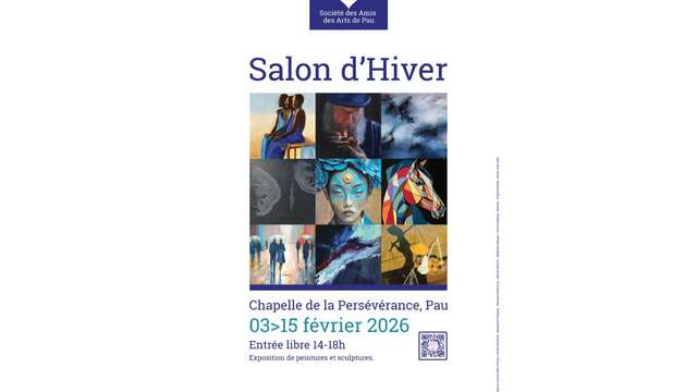 Exposition peintures & sculptures des Amis des Arts de Pau