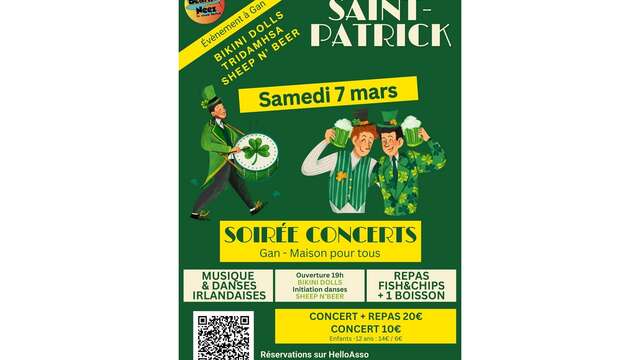 Soirée Saint-Patrick
