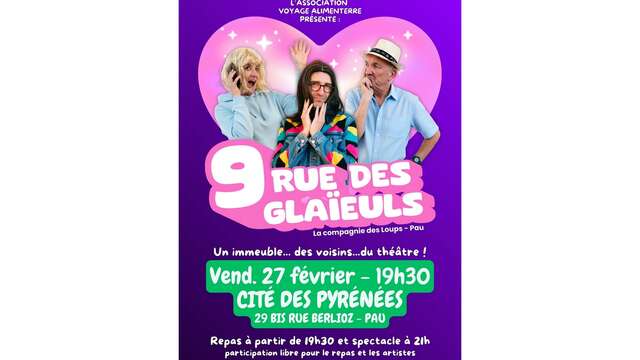 Soirée théâtre avec repas convivial !