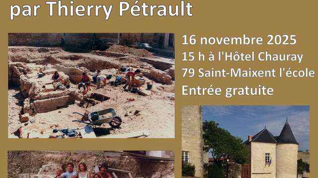 Conférence : Saint-Saturnin, une décennie de fouilles américaines