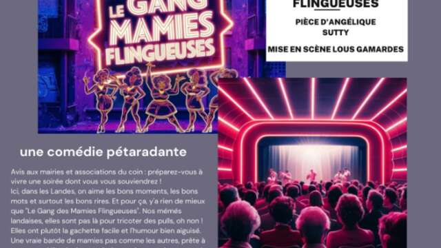 Théâtre "Le gang des mamies flingueuses"