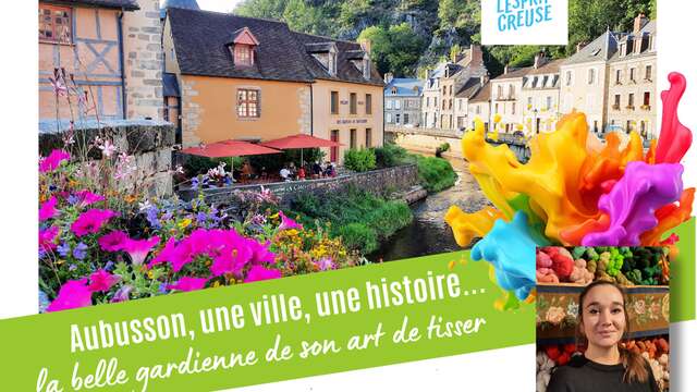 La visite d'Aubusson de Faustine - 23 juin