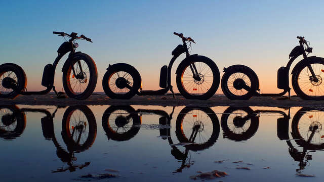 Balade sur la plage au coucher du soleil en Tchanquaroue  - ANNULÉ