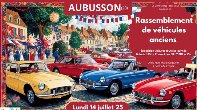 Rassemblement de véhicules anciens