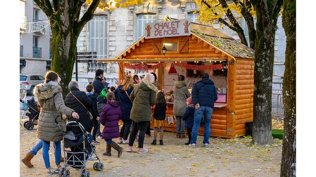 Noël à Pau - Marché de Noël- Boulevard des Pyrénées