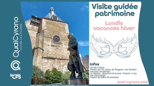 Visite guidée patrimoine de Bergerac