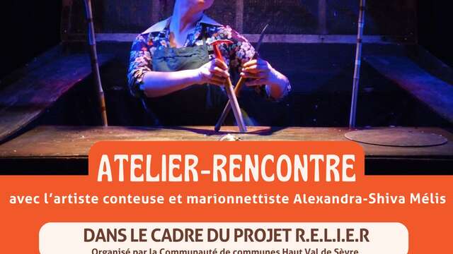 Atelier-Rencontre avec Alexandra Shiva à la Bibliothèque de Souvigné