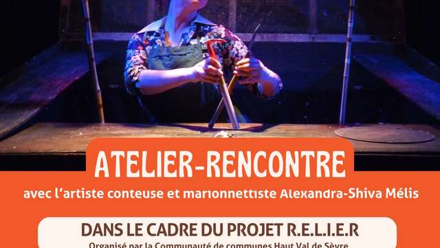 Atelier-Rencontre avec Alexandra Shiva à la Bibliothèque de Cherveux