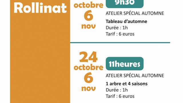 Atelier Spécial automne