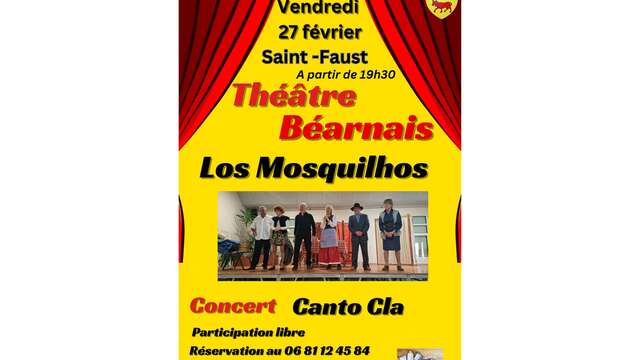 Soirée théâtre et chants Béarnais