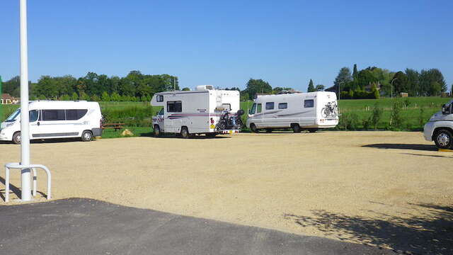 Aire d'accueil camping-car