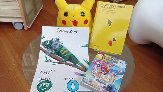 Médiathèques Aqua libris - Imagine ton Pokémon®