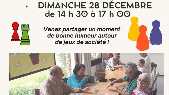 Après midi Jeux de société