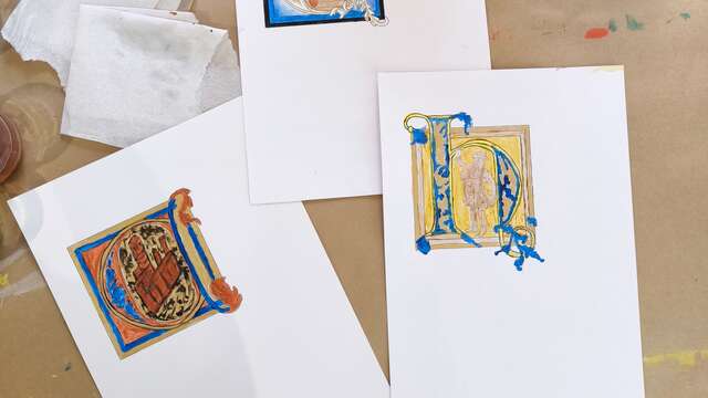 Atelier enluminure